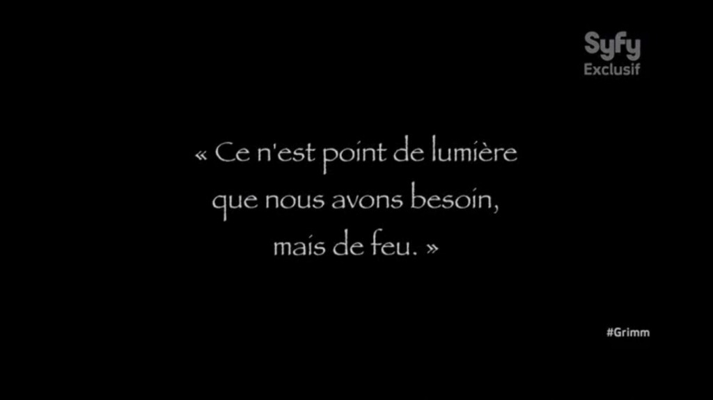 Citations Saison 5 Grimm