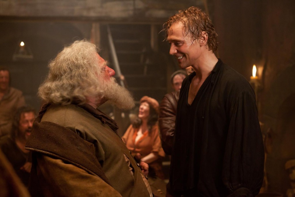 Falstaff (Simon Russell Beale) et le Prince Hal (Tom Hiddleston)