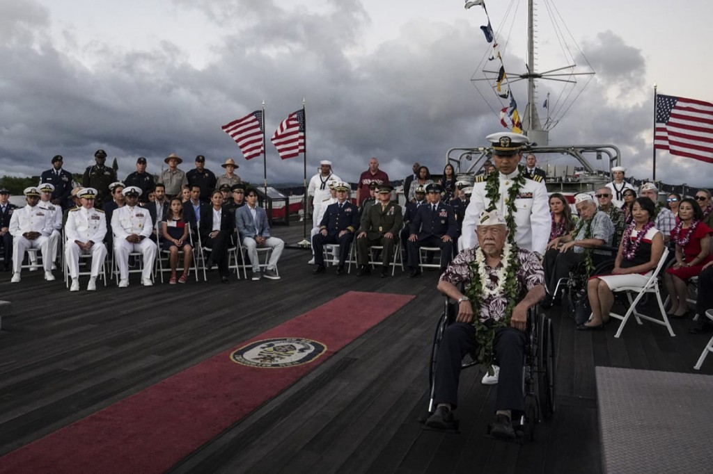 Commmoration du 80me anniversaire de l'attaque de Pearl Harbor: hommage aux survivants