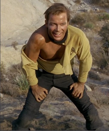 Le capitaine Kirk prt  se venger de Finnegan