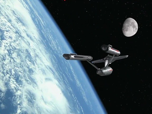L'Enterprise autour de la Terre